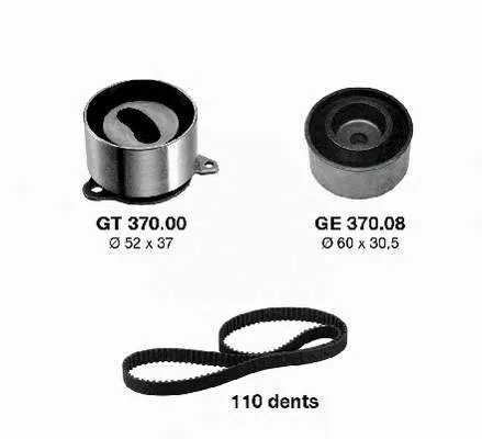 KD47010 SNR Kit correa de distribución