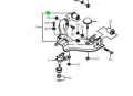 Silentblock del brazo de suspensión SsangYong Korando 