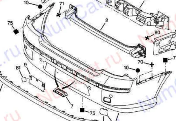 Comprar Parachoques trasero Peugeot 407  6D