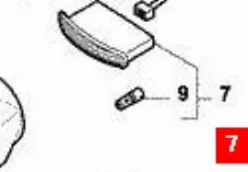 Piloto intermitente izquierdo 71746403 Fiat/Alfa/Lancia