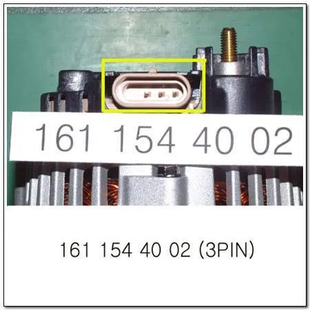 Alternador 1611544002 Ssang Yong