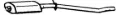 Silenciador central Peugeot 205 741A, C