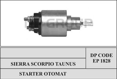 Solenoide de arranque 940113050126 Magneti Marelli