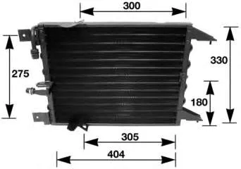 Condensador aire acondicionado BMW 5 E28