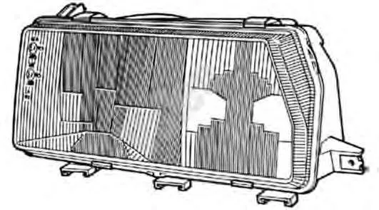 Faro izquierdo 082635 VALEO