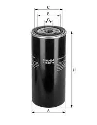Filtro de transmisión automática WD962 Mann-Filter