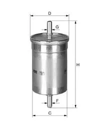 Filtro de combustible WK782 Mann-Filter