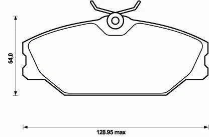 Pastillas de freno 573008B Jurid/Bendix