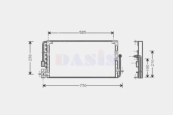 Condensador aire acondicionado Toyota Celica T16