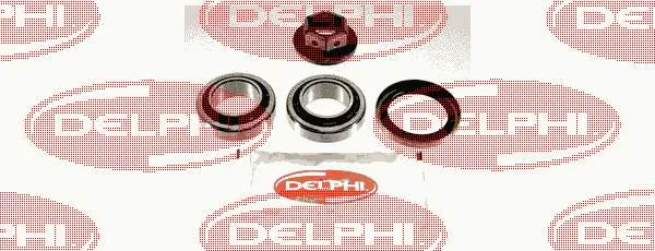 Cojinete de rueda trasero Ford Fiesta GFJ