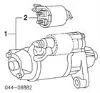 Relé, motor de arranque Toyota Corolla