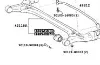 Suspensión, cuerpo del eje trasero Toyota Corolla R10