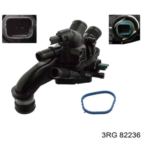 Caja de termostato 82236 3RG