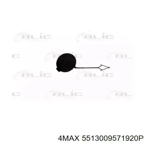 Tapa del enganche de remolcado delantera PVW99082CA Signeda