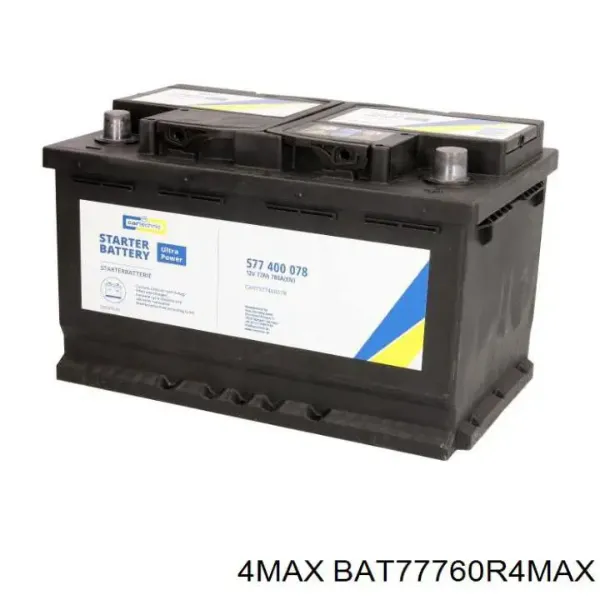Batería BAT77760R4MAX 4max