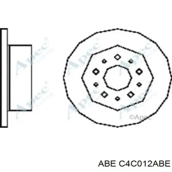 Disco de freno trasero Fiat Ducato 3 250