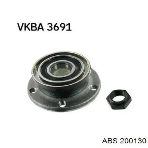Cubo de rueda trasero Alfa Romeo 147 937