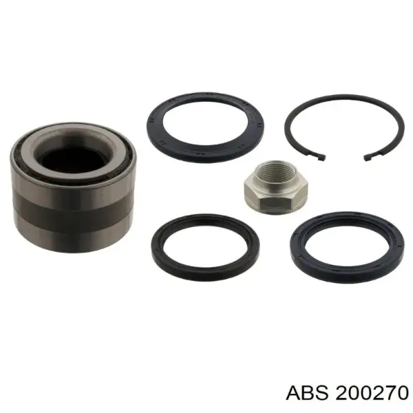 Cojinete de rueda trasero Subaru Impreza 2 GD, GG
