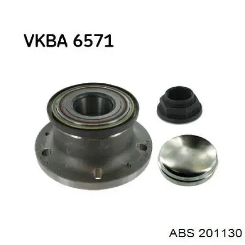 Cubo de rueda trasero Fiat Ducato 3 250