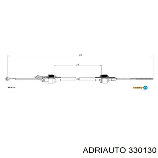 Cable de embrague Opel Astra 51, 52, F35, M35