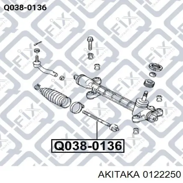 Barra de acoplamiento Toyota Corolla R10