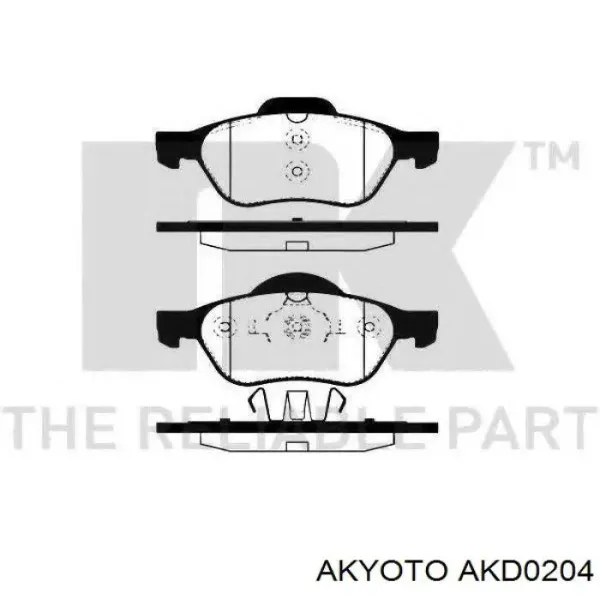 Pastillas de freno delanteras Renault Laguna 2 BG0, BG1