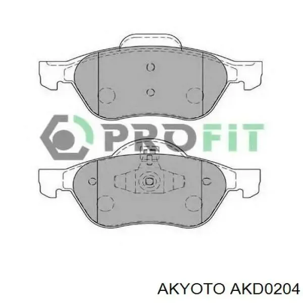 Pastillas de freno delanteras Renault Laguna 2 BG0, BG1