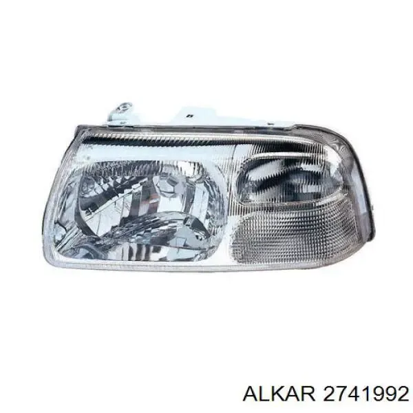 Faro izquierdo 742409E Polcar