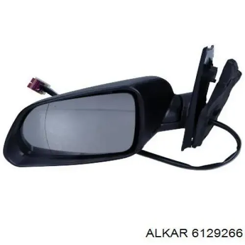 Espejo de retrovisor izquierdo 8127515M Polcar