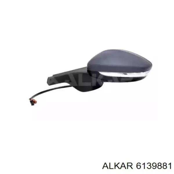 Espejo de retrovisor izquierdo 98128563XT Peugeot/Citroen