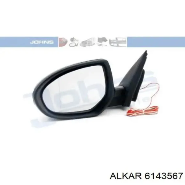 Espejo retrovisor izquierdo Nissan Qashqai 1 J10