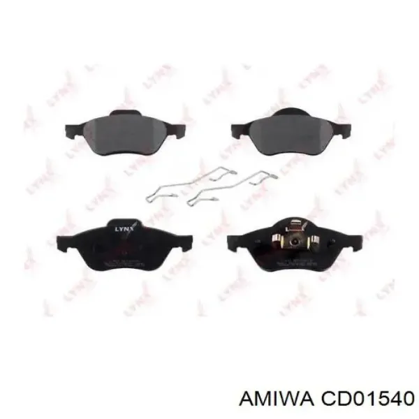 Pastillas de freno delanteras Renault Laguna 2 BG0, BG1