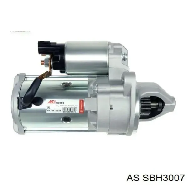 Portaescobillas motor de arranque SBH3007 AS/Auto Storm
