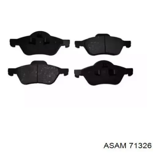 Pastillas de freno delanteras Renault Laguna 2 BG0, BG1