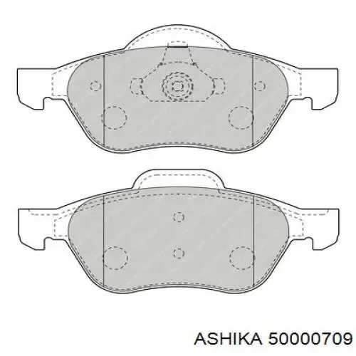 Pastillas de freno delanteras Renault Laguna 2 BG0, BG1