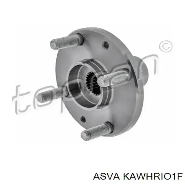 Buje de rueda delantero KAWHRIO1F Asva