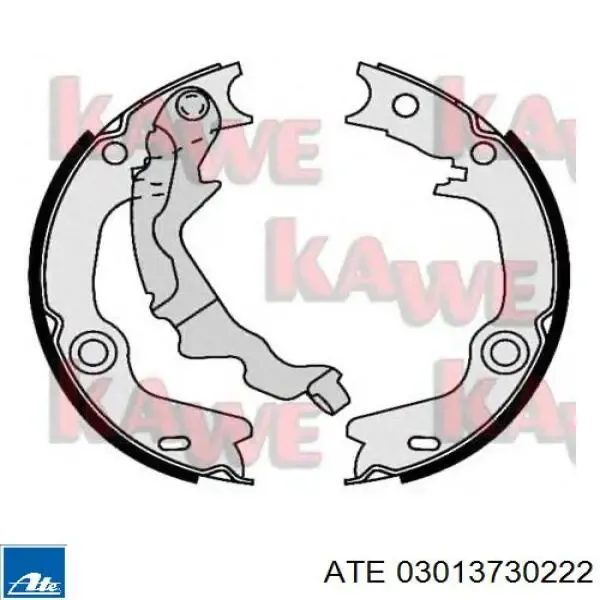 Juego de zapatas de frenos, freno de estacionamiento Hyundai Accent 3 MC