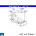 Soporte de la pinza de freno trasera Volkswagen LT 2DB, 2DE, 2DK