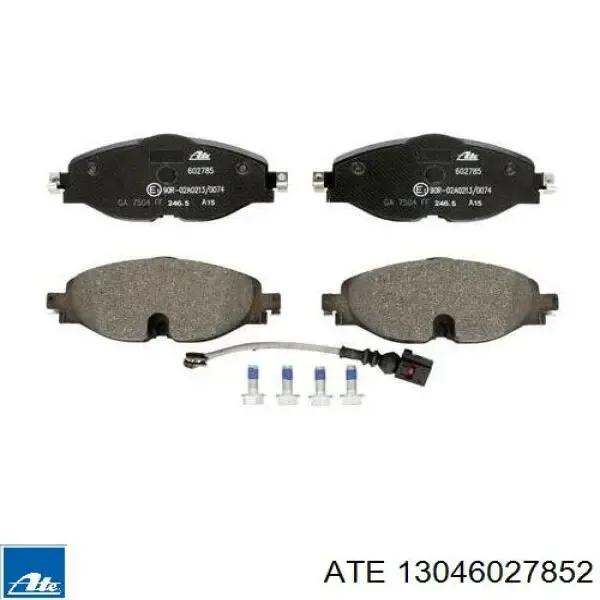 Pastillas de freno delanteras Volkswagen Passat 3G2, CB2