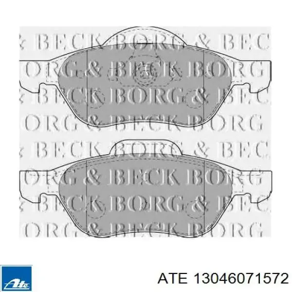 Pastillas de freno delanteras Renault Laguna 2 BG0, BG1