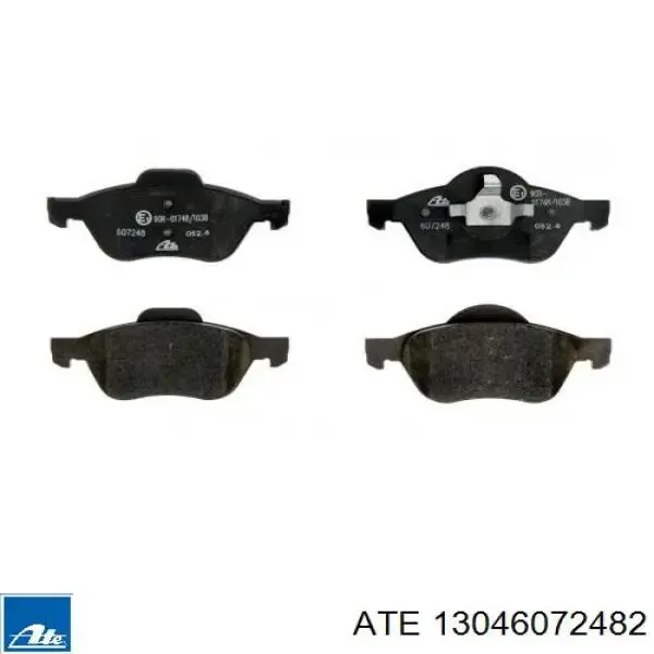 Pastillas de freno delanteras Renault Laguna 2 BG0, BG1