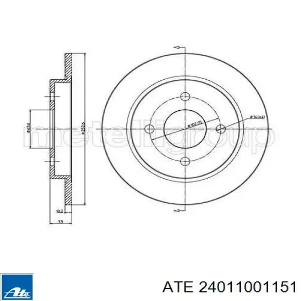 24011001151 ATE