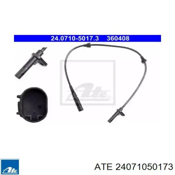 Sensor ABS delantero BMW X6 E72