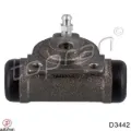 Juego de reparación de cilindro de freno trasero Peugeot Expert 224