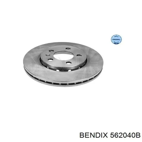 Disco de freno 562040B Jurid/Bendix