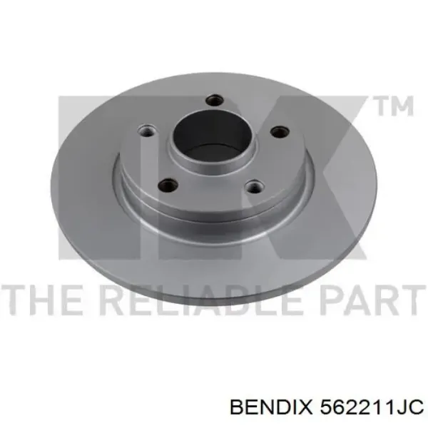 Disco de freno trasero Renault Trafic 2 FL