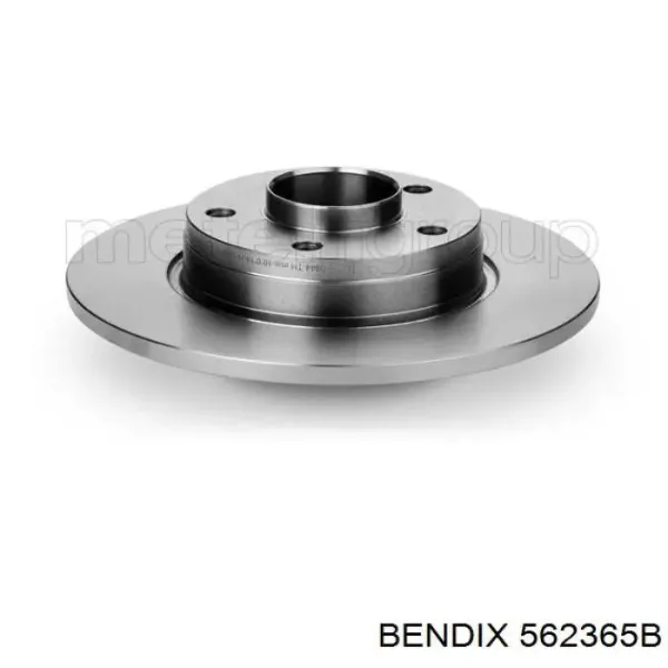 Disco de freno trasero Renault Trafic 2 FL