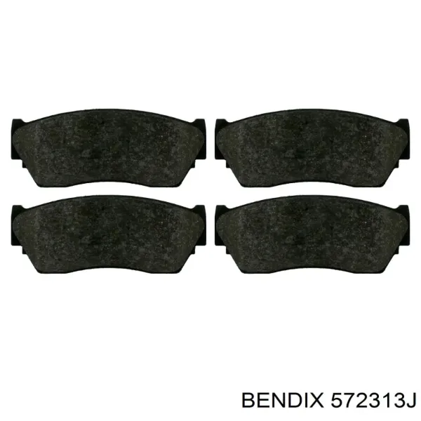 Pastillas de freno 572313J Jurid/Bendix