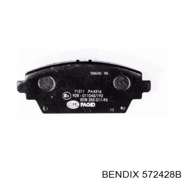 Pastillas de freno delanteras Nissan Primera P12