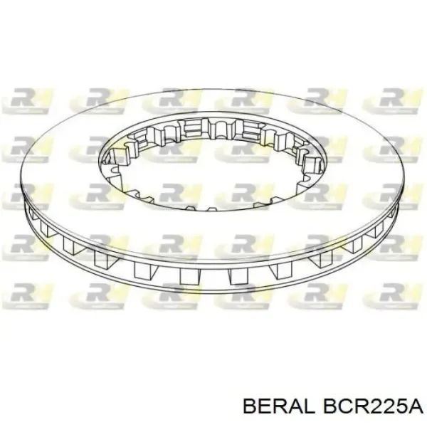 Disco de freno BCR225A Beral